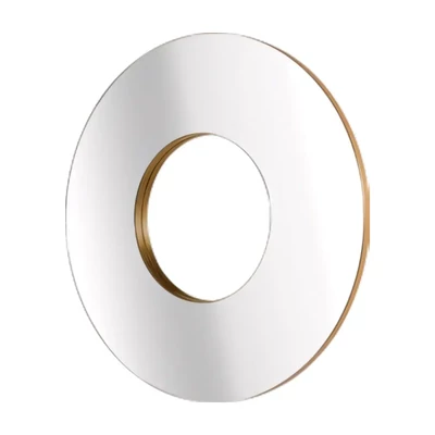 Kerek tükör arany- vagy ezüstfóliával – Morello 3793