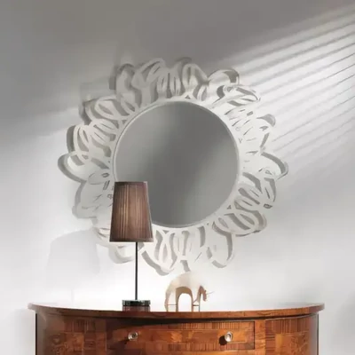 Kerek tükör áttört díszítéssel – Morello 3674