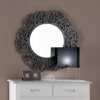 Kerek tükör áttört díszítéssel – Morello 4241