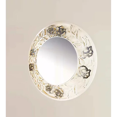 Kerek tükör lézerrel áttört díszítéssel – Morello 3775