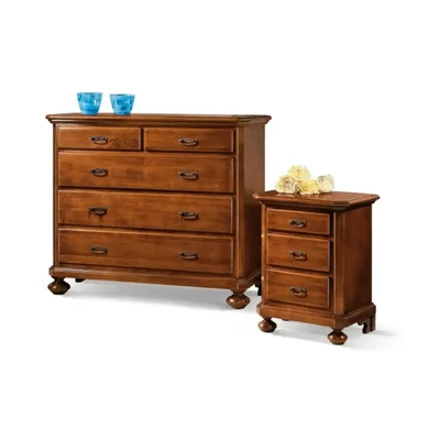 Komód 2 db éjjeliszekrénnyel – Morello 4415