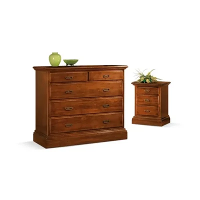 Komód 2 db éjjeliszekrénnyel – Morello 4418