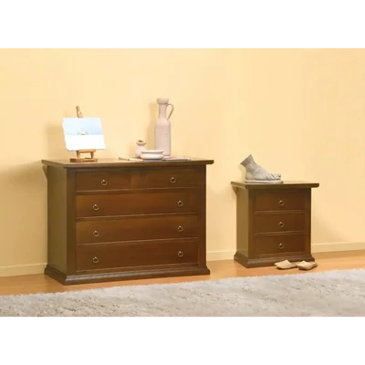 Komód 2 db éjjeliszekrénnyel – Morello 4434