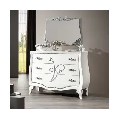 Komód 3 fiókkal, díszítéssel – Morello 4120