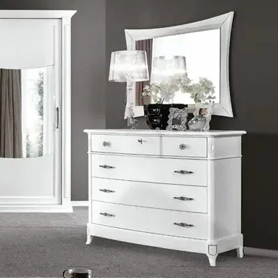 Komód 3 fiókkal, lenyitható ajtóval – Morello 4141.A