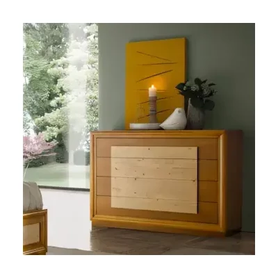 Komód 4 fiókkal, fenyőfa előlappal, push-pull mechanizmussal – Morello 3956