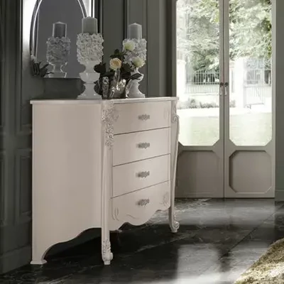 Komód 4 fiókkal, finoman záródó mechanizmussal – Morello 4107