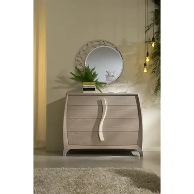 Round Mirror with Openwork Decoration – Morello 4138