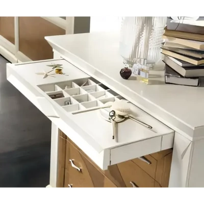 Chest of Drawers with 4 Drawers, with Jewelry Holder, with 2 Secret Compartments, with Inlay – Morello 4187