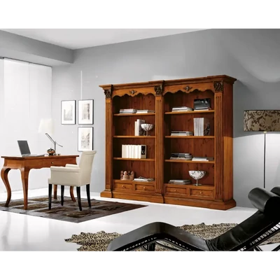 Könyvespolc 4 polccal, 4 fiókkal – Morello 2947