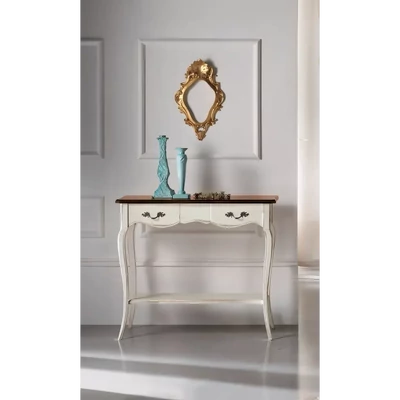 Konzolasztal 2 fiókkal – Morello Settecento 3724