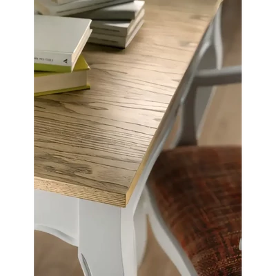 Konzolasztal, bővíthető, faragott – Morello 2276