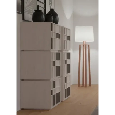 Moduláris komód geometrikus dizájnnal – Morello 3983