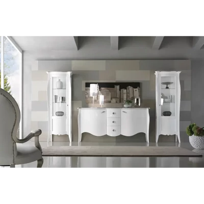 Tálalószekrény, 2 ajtós, 3 fiókkal – Morello 3156