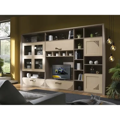 Nappali szekrénysor áttört díszítéssel – Morello 3145