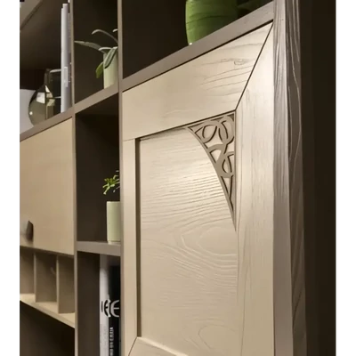 Living Room Cabinet Set with Openwork Decoration – Morello 3145