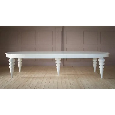 Ovális étkezőasztal, bővíthető (kihúzható) – Morello 2318