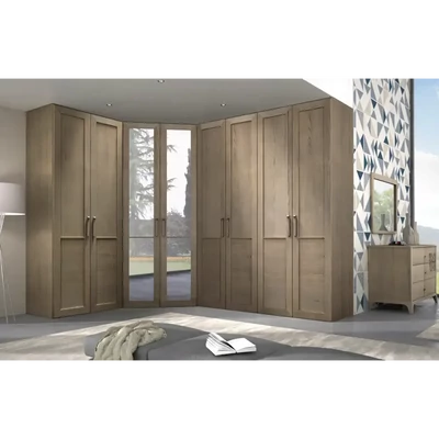 Sarok gardróbszoba zárt gardróbszekrénnyel – Morello 4462.B