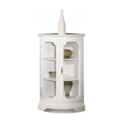 Sarok vitrines kisszekrény, 2 ajtós – Morello 3013