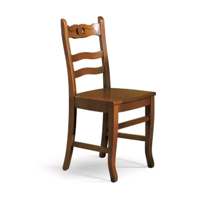 Szék fa ülőfelülettel – Morello Nodo 2575