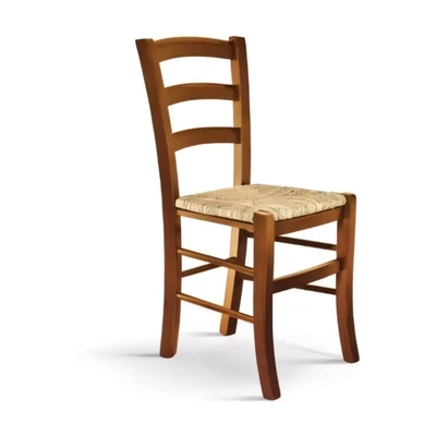 Szék kárpitozott ülőfelülettel, bükkfából – Morello Paesana 2581