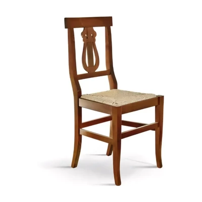 Szék fa vagy kukoricaháncs ülőfelülettel – Morello Lira 2605