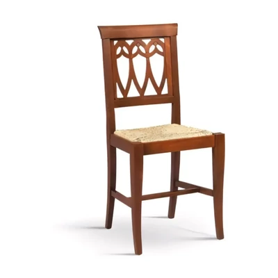 Szék fa vagy kukoricaháncs ülőfelülettel – Morello Toscana 2602