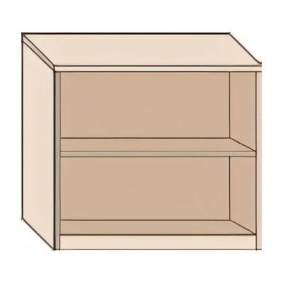 Szekrénysor-elem 2 polccal, 100x114 cm – Morello 3174
