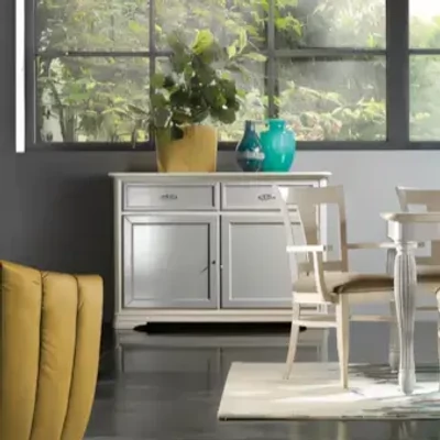 Tálalószekrény, 2 ajtós, 2 fiókkal – Morello 2048