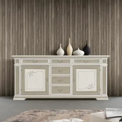 Tálalószekrény, 2 ajtós, 6 fiókkal – Morello 2702