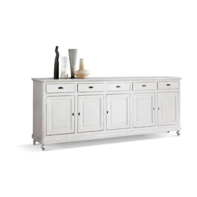 Tálalószekrény, 5 ajtós, 5 fiókkal – Morello 2736