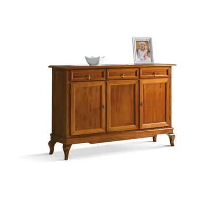 Tálalószekrény, 3 ajtós, 3 fiókkal, provanszi stílusú – Morello 2775