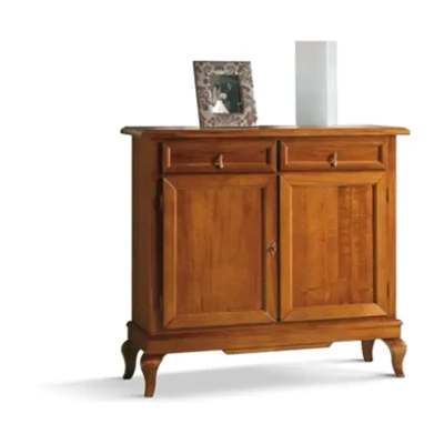 Tálalószekrény, 2 ajtós, 2 fiókkal, provanszi stílusú – Morello 2777