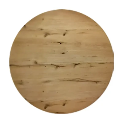 Round Dining Table with Oak Tabletop, with Ash Wood Legs – Morello 2261