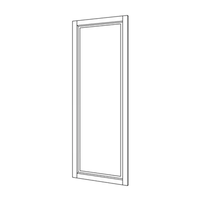 Tükör elem előszobafalhoz, 70 cm széles – Morello 3608.S