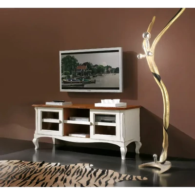 TV-szekrény, 2 tolóajtós, provanszi stílusú – Morello 3312