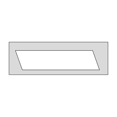 Üvegajtó 120 cm széles szekrényelemhez – Morello 3129.V