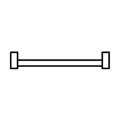 Vállfatartó rúd gardróbszobához – Morello 4484