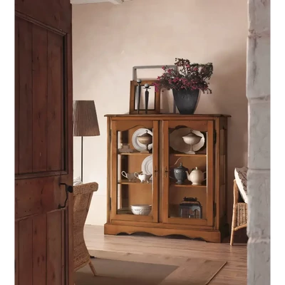 Vitrines kisszekrény, 2 ajtós – Morello 3040