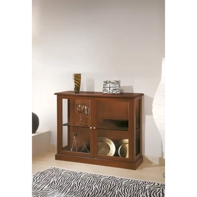 Vitrines kisszekrény, 2 ajtós – Morello 3053