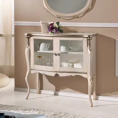 Vitrines komód, 2 ajtós – Morello 3683