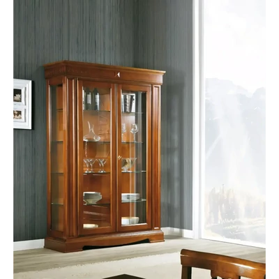 Vitrines szekrény, 2 ajtós – Morello Nettuno 2946