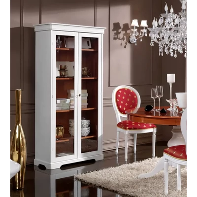 Vitrines szekrény, 2 ajtós, Lajos Fülöp stílusú – Morello Luigi Filippo 2971