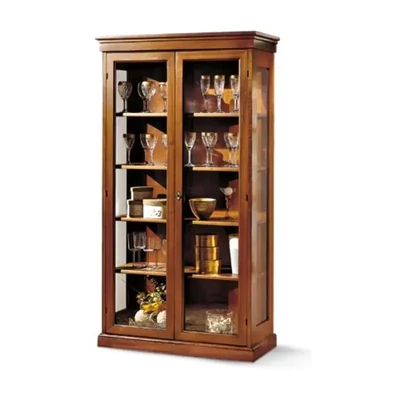 Vitrines szekrény, 2 ajtós – Morello 2972