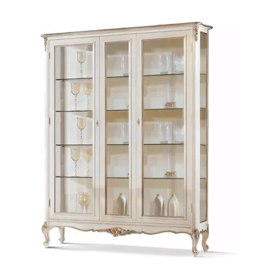 Vitrines szekrény, 2 ajtós – Morello 2977