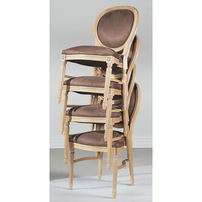 Louis XVI. style stackable chair