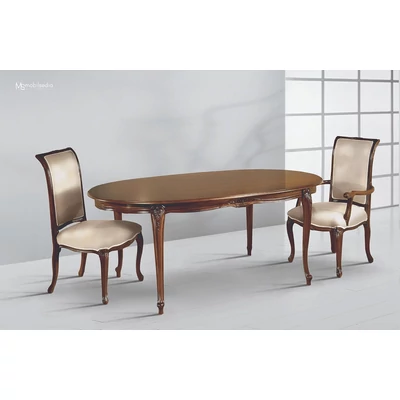 Milly oval dining table