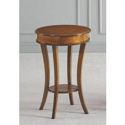 Plutone kerek kisasztal