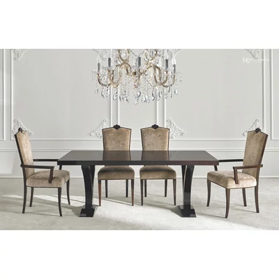 Isabella angular dining table