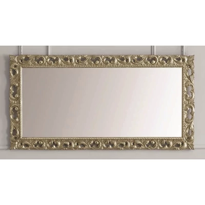 Decorated wide mirror